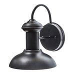 Globe Electric Martes 10 Indoor/Outdoor Entryway Downward Wall Sconce, Oil Rubbed Bronze Finish, 40190