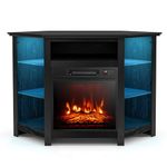 Electric Corner Fireplace Heater