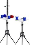 Boosteady Scoreboard 2 sets Cornhole scorekeeper with drink holder cornhole game accessories for outdoor, patio games