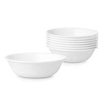 Corelle Chip Resistant, Bowl Sets, 8 Pieces, Winter Frost White