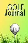 Golf Journal: Cute Log Book Gift fo