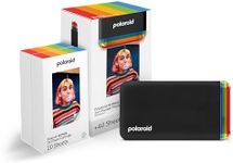 Polaroid Bundle Hi-Print+Paper - 2nd Generation - Bluetooth Connected 2x3 Pocket Photo, Dye-Sub Printer - Black