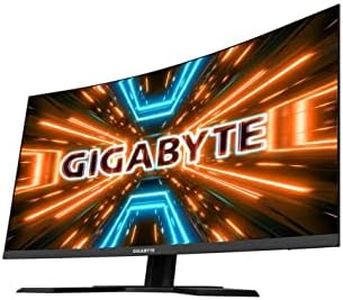 Gigabyte G32QC Curved 3‎1.5" VA 1500R QHD (2560x1440) 165Hz 1ms FreeSync Gaming Monitor, Black
