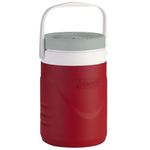 Coleman 1 Gallon Beverage Cooler, Red with Gray Lid