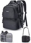 BAGSMART Camera Backpack, DSLR SLR 