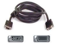 Belkin SVGA Monitor Extension Cable - for Monitor - Extension Cable - 10 ft - 1 Pack - 1 x HD-15 Male - 1 x HD-15 Female - Gray