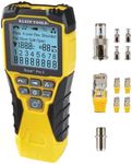 KLEIN TOOLS VDV501-851 Cable Tester Kit with Scout Pro 3 for Ethernet / Data, Coax / Video and Phone Cables, 5 Locator Remotes