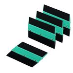 iota Plastic Squeegee(Pack of 4) for Car Window Tinting Film Fitting Tool Decal Wrap Applicator,