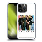 Head Case Designs Officially Licensed Friends TV Show Cast Logos Hard Back Case Compatible With Apple iPhone 15 Pro Max