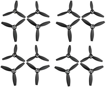ZYGY 16PCS Propellers for Parrot Bebop 2 Accessories FPV Quadcopter Black Blade Spare Parts Drone