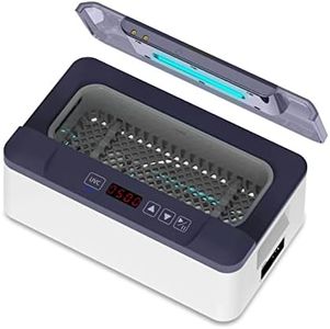 1.2 Liter Ultrasonic Cleaner with Advanced UV-C for Professional Grade Deep Cleaning for Jewelry, Eyeglasses, Tools and More - Sper Scientific 100006-4 pc