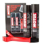 Motul Chain Care Cleaning/Cleaner Lube + Brush Kit For Off Road Motorcycles