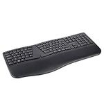 Kensington Wireless Ergonomic Keyboard - Pro Fit Ergo Wireless Keyboard, Natural Split Keyboard with UK Layout, Dual Mode 2.4 GHz and Bluetooth - Works with Chrome OS, macOS, Windows (K75401UK), Black