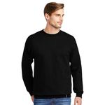 Boldfit Sweatshirt for Men Winter Wear for Men Solid Sweatshirts Zipper Sweatshirt for Men Cotton Winter Sweatshirt for Men Roundneck Sweatshirts for Men Branded Sweat Shirt Men Fleece Black XL