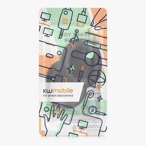 kwmobile Replacement Ear Pads for HyperX Cloud Stinger Headphones, Black