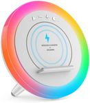 Bluetooth Speaker Night Lights, Wireless Charging Kids Speaker, Color Changing Modern Bluetooth Lamp,Teenage Boys Girls Gifts Ideas/Please use The Original Adapter