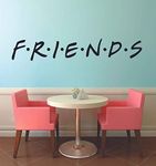 FRIENDS TV Show Series Logo Wall St