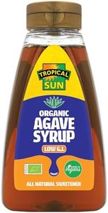 Tropical Sun Organic Agave Syrup, 370g (Pack of 1)