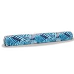 Aqua Oversized Inflatable Pool Noodle – Single – Soft Mesh Jumbo Noodle Pool Float – Blue/White Fern