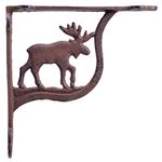 Moose Wall Shelf Bracket Cast Iron Brace DIY Custom Shelves 7.25"