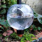 HOMEEE 2Pcs Plant Watering Globes, Automatic Watering Planter Insert - 17 Oz Self Watering Globes for Indoor Plants Garden Drip Irrigation Plant Watering Devices