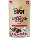 Your UnbelievaBowl - Organic Superfood Boost (FOCUS) 600g, 40 Servings, 45p Per Serving, Gluten Free, Chia Seeds, Hemp Seeds, Dates, Walnuts, Pumpkin Seeds, Cacao, Flaxseed, Turmeric