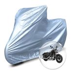 Neodrift 'SilverMax' Bike Cover for Harley Davidson Forty Eight (All-Weather Motorcycle Protection, Water & UV Resistant, Dustproof, Windproof).