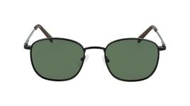 Calvin Klein Men's Ck20122s Sunglasses, Matte Black/Solid Green/G15, One Size