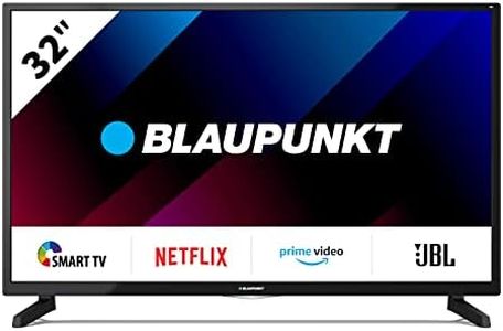 Blaupunkt BF32H2352CGKB 32 Inch HD Ready LED Smart TV with Freeview Play, 3 x HDMI, 2 x USB and USB Media Player - Black