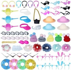 100pcs Rubber Duck Accessories Bulk Kit - Fits 2 Inch Mini Ducks, Chic Style Decor & DIY Gifts | Enhance Family Bonding & Party Fun for Holidays, Activities