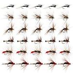 Goture Fly Fishing Flies Kit - 30pc