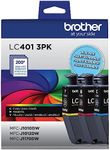 Brother Genuine LC401 3PK Standard 