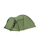 Eurohike Avon 3 DLX Nightfall Tent for 3 People with Porch and Darkened Bedroom, 3 Man, Compact, Lightweight, Tunnel, Easy to Pitch, Backpacking, Festivals, Camping, Hiking, 2000mm HH, Green