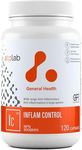 ATP LAB Inflam Control, 120 Capsules - Joint & Muscle Support with Acumin Turmeric, BroccoPhane, Boswellia, Serrapeptase, Bromelain, Quercetin - Enhanced Comfort & Mobility