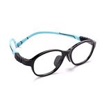 Intellilens Computer Glasses for Eye Protection | Reading Glasses | Blue Light Blocking Glasses Spectacles | Blue Cut Glasses for Kids | UV Protection Glasses for Kids | Zero Power | Small | Black