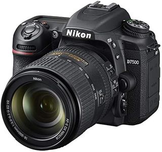Nikon D7500 + AF-S DX NIKKOR 18-300 VR Kit d'appareil-photo SLR 20,9 MP CMOS 5568 x 3712 pixels Noir - Appareils photos numériques (20,9 MP, 5568 x 3712 pixels, CMOS, 4K Ultra HD, Écran tactile, Noir)