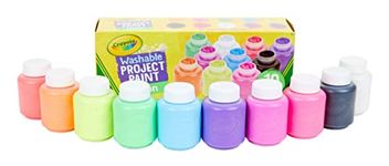 Crayola 10 Count Washable Neon Paint Colors