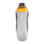 NEMO Tempo | Men's and Women's 20 & 35 Degree Synthetic Sleeping Bags - Regular - Paloma Gray/Mango
