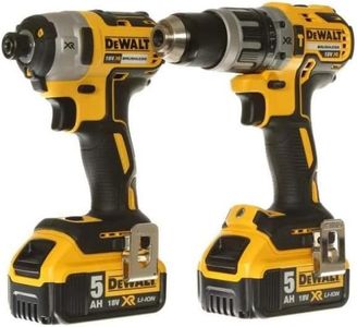 DEWALT 18V XR Brushless Combi Drill & Impact Driver Kit – TSTAK Box