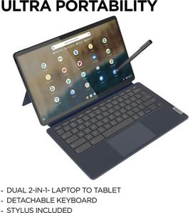 Lenovo IdeaPad 5 Duet Chromebook 13.3" Touchscreen Laptop