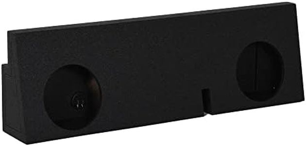 Dual 12" Sealed Subwoofer Sub Box Enclosure for 2005-17 Toyota Tacoma Double Cab