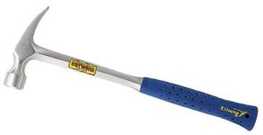 Estwing E3-22SM 22 Oz 16" Milled Face Metal Handle Framing Hammer