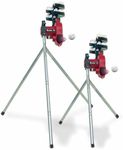 Heater Sports Junior Baseball Pitching Machine, Portable, and Adjustable with Variable Speed and Angle, Perfect for Kids' Batting Practice, Skill Development, and Backyard Training