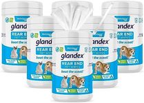 Vetnique Labs Glandex Dog Wipes for Pets Cleansing & Deodorizing Anal Gland Hygienic Dog & Cat Wipes with Vitamin E, Skin Conditioners and Aloe (450ct)