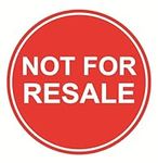 Not for Resale Sticker,1.5inch 300p