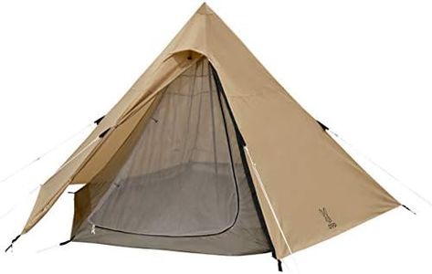 DOD T5-47-TN One-Pole Tent, M, for 5 People, Compact Storage & Easy Setup
