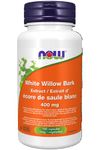 NOW Supplements White Willow Bark Extract 400mg Capsules, 100 Count