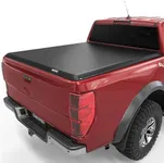 oEdRo Soft Roll Up Truck Bed Tonneau Cover Compatible with 1999-2024 Ford F250 F350 F-250 F-350 Superduty, Styleside 6.8 ft Bed