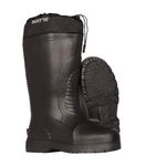 NAT'S 1530, Ultra Light EVA Waterproof Wellington Boots with Removable Foam Lining, Warm and Waterproof, Comfort zone of -58°F / -50°C, Black, 7