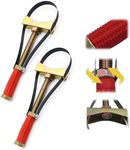 Heavy Oil Filter Wrenches, Adjustable Oil Filter Removal Strap Wrench Tool, 2 in 1 Universal Multifunctional Oil Filter Removal Tool, 9-15 cm Diameter For Car, Truck, Excavators (2, Large)
